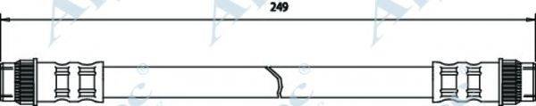 APEC BRAKING HOS3019 Гальмівний шланг