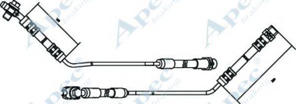 APEC BRAKING HOS3155 Гальмівний шланг