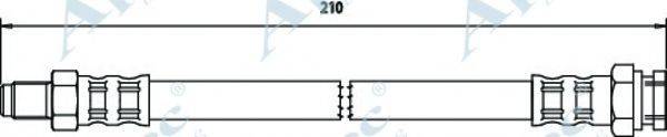 APEC BRAKING HOS3298 Гальмівний шланг