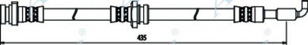 APEC BRAKING HOS3386 Гальмівний шланг