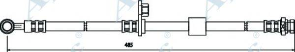 APEC BRAKING HOS3596 Гальмівний шланг