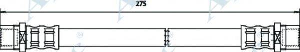 APEC BRAKING HOS3601 Гальмівний шланг