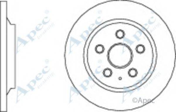 APEC BRAKING DSK3010 гальмівний диск