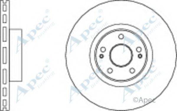 APEC BRAKING DSK3028 гальмівний диск