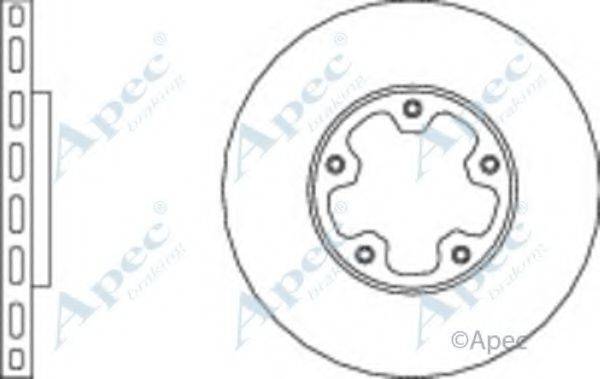 APEC BRAKING DSK3030 гальмівний диск