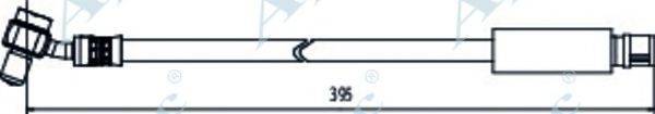 APEC BRAKING HOS3886 Гальмівний шланг