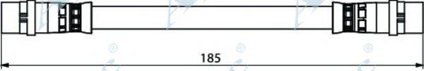 APEC BRAKING HOS3894 Гальмівний шланг