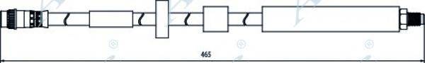 APEC BRAKING HOS3937 Гальмівний шланг