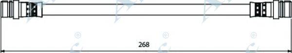 APEC BRAKING HOS3945 Гальмівний шланг