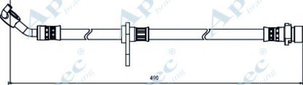 APEC BRAKING HOS3983 Гальмівний шланг