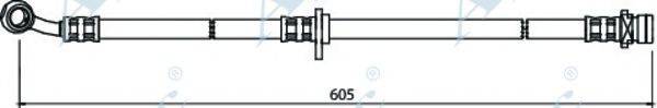 APEC BRAKING HOS3999 Гальмівний шланг