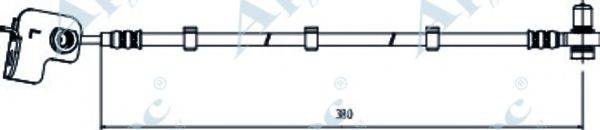 APEC BRAKING HOS4014 Гальмівний шланг