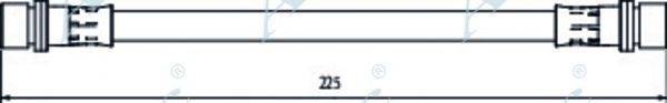APEC BRAKING HOS4090 Гальмівний шланг