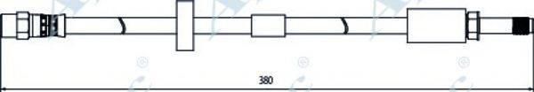 APEC BRAKING HOS4115 Гальмівний шланг