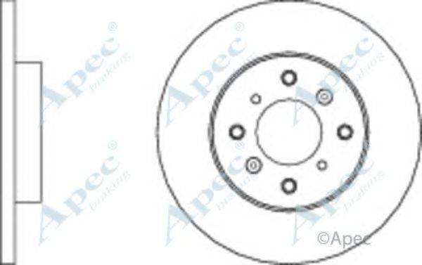 APEC BRAKING DSK3069 гальмівний диск