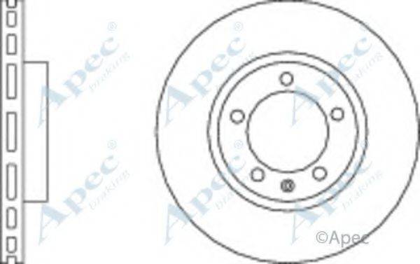 APEC BRAKING DSK3073 гальмівний диск