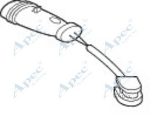 APEC BRAKING WIR5228 Покажчик зносу, накладка гальмівної колодки