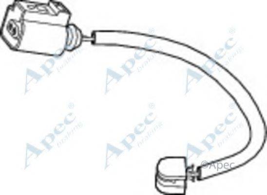 APEC BRAKING WIR5248 Покажчик зносу, накладка гальмівної колодки