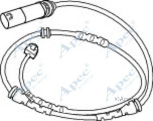 APEC BRAKING WIR5254 Покажчик зносу, накладка гальмівної колодки