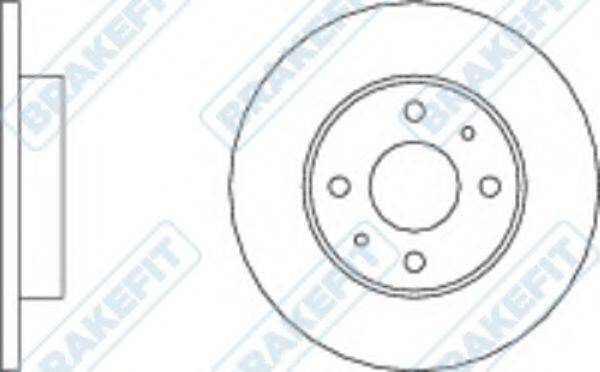 APEC BRAKING DK6092 гальмівний диск