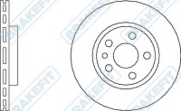 APEC BRAKING DK6073 гальмівний диск