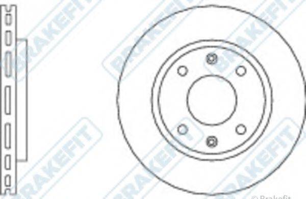 APEC BRAKING DK6029 гальмівний диск