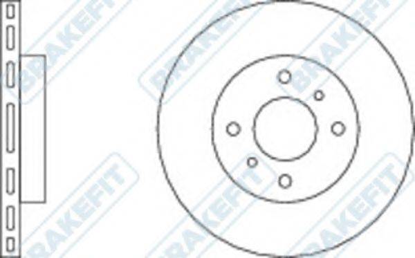 APEC BRAKING DK6049 гальмівний диск