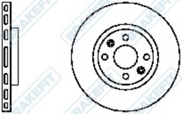 APEC BRAKING DK6088 гальмівний диск