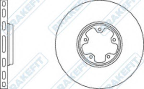 APEC BRAKING DK6090 гальмівний диск