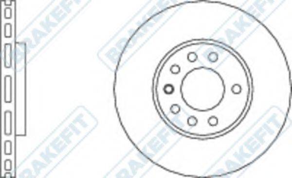 APEC BRAKING DK6105 гальмівний диск