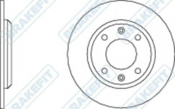 APEC BRAKING DK6003 гальмівний диск