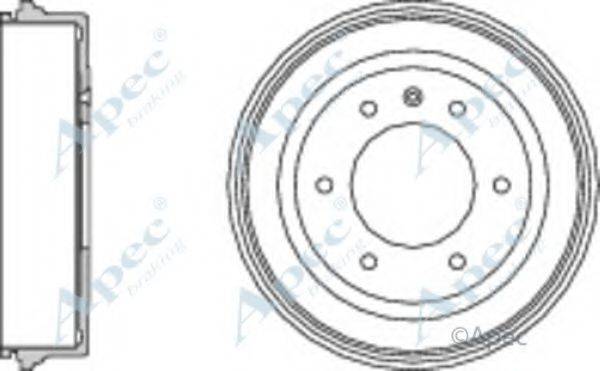 APEC BRAKING DRM9197 Гальмівний барабан