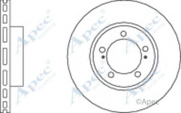 APEC BRAKING DSK3094 гальмівний диск