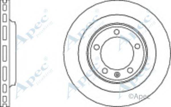 APEC BRAKING DSK3102 гальмівний диск