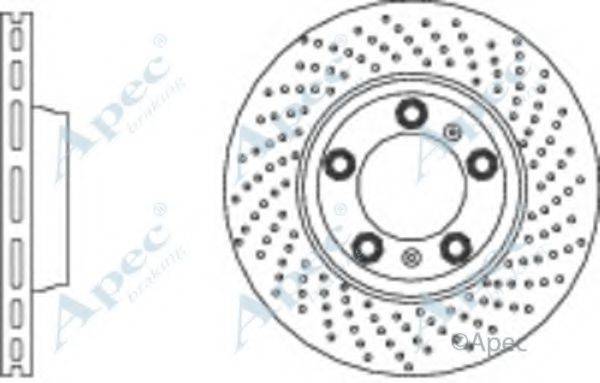 APEC BRAKING DSK3113 гальмівний диск