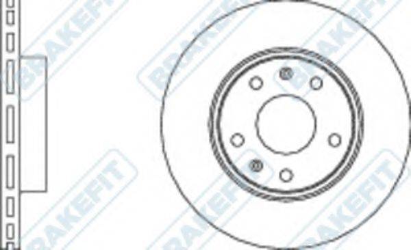 APEC BRAKING DK6135 гальмівний диск