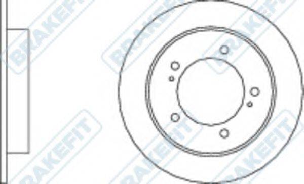 APEC BRAKING DK6193 гальмівний диск