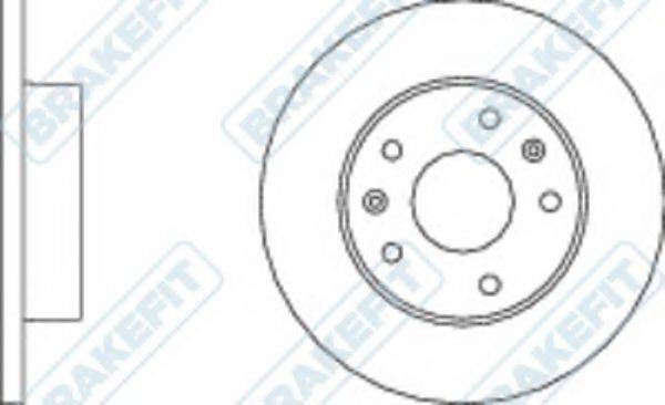 APEC BRAKING DK6223 гальмівний диск