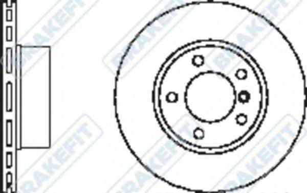 APEC BRAKING DK6248 гальмівний диск