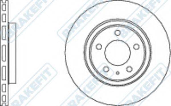 APEC BRAKING DK6257 гальмівний диск