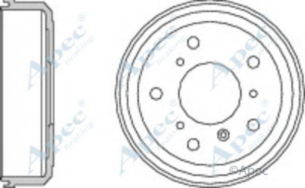 APEC BRAKING DRM9508 Гальмівний барабан