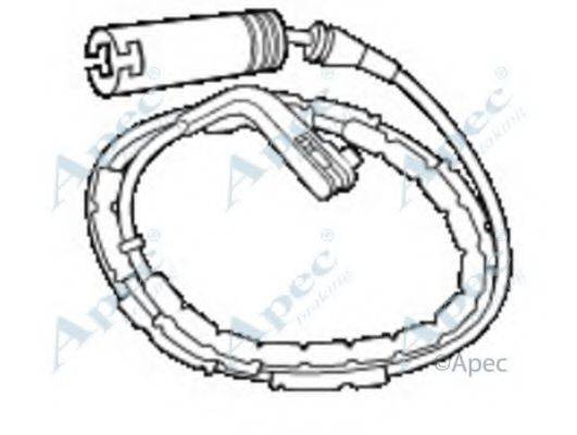 APEC BRAKING WIR5144 Покажчик зносу, накладка гальмівної колодки