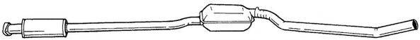 SIGAM 25417 Середній глушник вихлопних газів