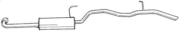SIGAM 44602 Глушник вихлопних газів кінцевий