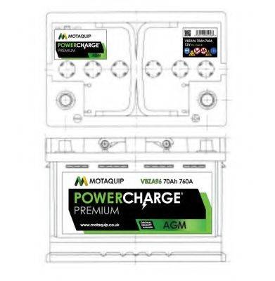 MOTAQUIP VBZA96 Стартерна акумуляторна батарея