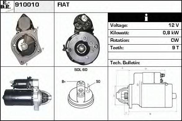 EDR 910010 Стартер