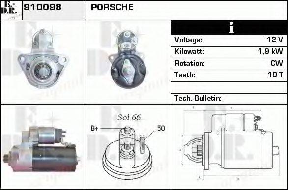 EDR 910098 Стартер