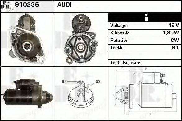 EDR 910236 Стартер