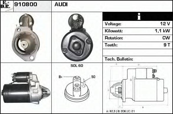 EDR 910800 Стартер