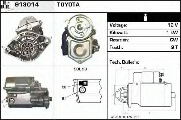 EDR 913014 Стартер